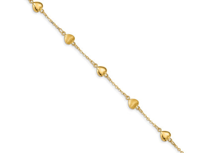 14k Yellow Gold Bracelets Style FB1547 - Classique Jewelry Inc.