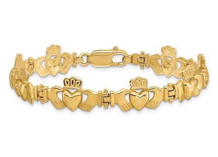 14k Yellow Gold Bracelets Style FB1557 - Classique Jewelry Inc.