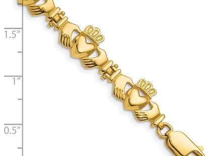 14k Yellow Gold Bracelets Style FB1557 - Classique Jewelry Inc.