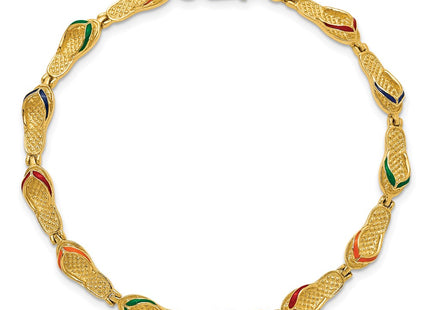 14k Yellow Gold Bracelets Style FB1564 - Classique Jewelry Inc.
