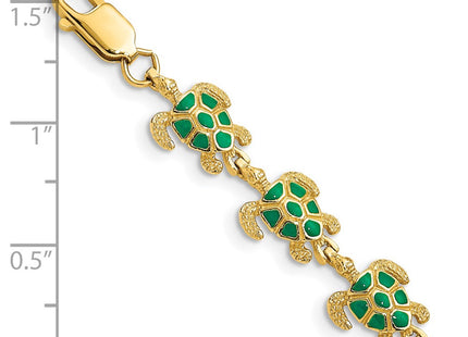14k Yellow Gold Bracelets Style FB1582 - Classique Jewelry Inc.