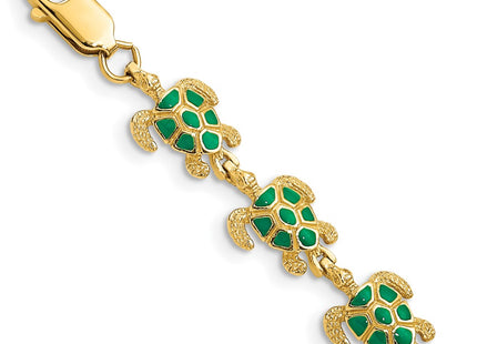 14k Yellow Gold Bracelets Style FB1582 - Classique Jewelry Inc.