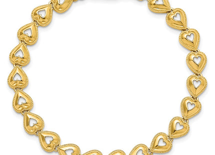 14k Yellow Gold Bracelets Style FB1584 - Classique Jewelry Inc.