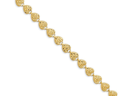 14k Yellow Gold Bracelets Style FB1586 - Classique Jewelry Inc.