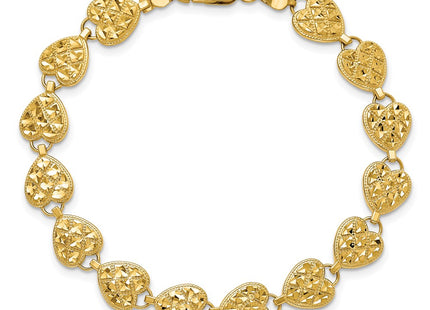 14k Yellow Gold Bracelets Style FB1586 - Classique Jewelry Inc.