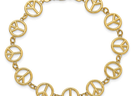 14k Yellow Gold Bracelets Style FB1589 - Classique Jewelry Inc.