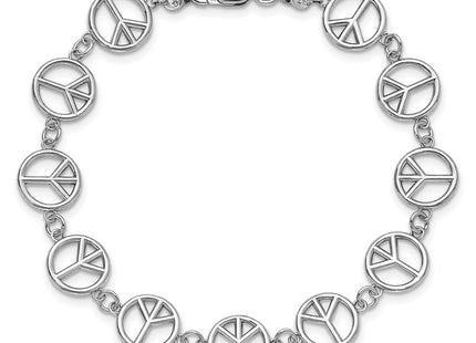 14k White Gold Bracelets Style FB1589W - Classique Jewelry Inc.