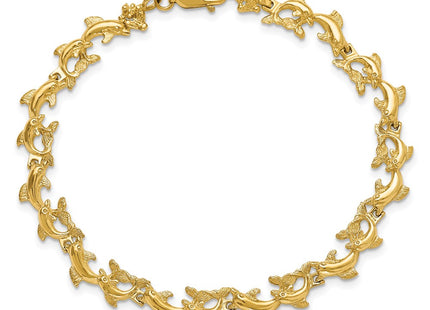 14k Yellow Gold Bracelets Style FB1602 - Classique Jewelry Inc.
