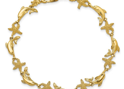 14k Yellow Gold Bracelets Style FB1606 - Classique Jewelry Inc.