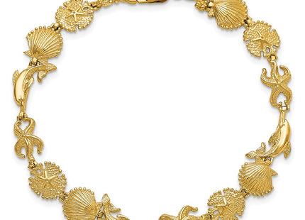 14k Yellow Gold Bracelets Style FB1608 - Classique Jewelry Inc.