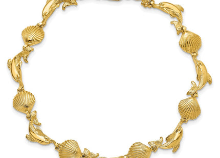 14k Yellow Gold Bracelets Style FB1610 - Classique Jewelry Inc.