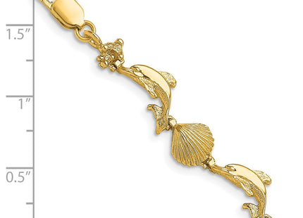 14k Yellow Gold Bracelets Style FB1610 - Classique Jewelry Inc.