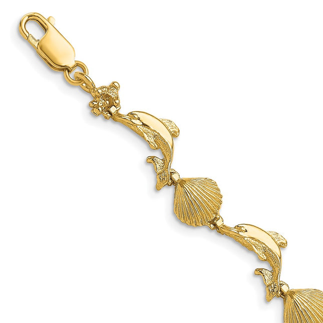 14k Yellow Gold Bracelets Style FB1610 - Classique Jewelry Inc.