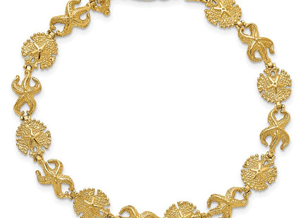 14k Yellow Gold Bracelets Style FB1615 - Classique Jewelry Inc.