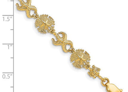 14k Yellow Gold Bracelets Style FB1615 - Classique Jewelry Inc.