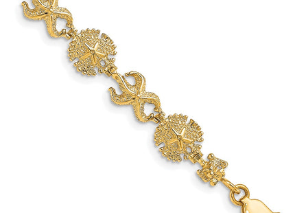 14k Yellow Gold Bracelets Style FB1615 - Classique Jewelry Inc.