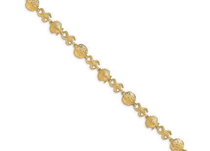 14k Yellow Gold Bracelets Style FB1618 - Classique Jewelry Inc.