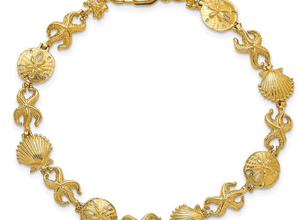 14k Yellow Gold Bracelets Style FB1618 - Classique Jewelry Inc.