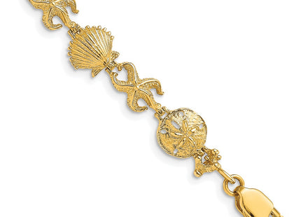 14k Yellow Gold Bracelets Style FB1618 - Classique Jewelry Inc.
