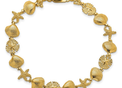 14k Yellow Gold Bracelets Style FB1631 - Classique Jewelry Inc.