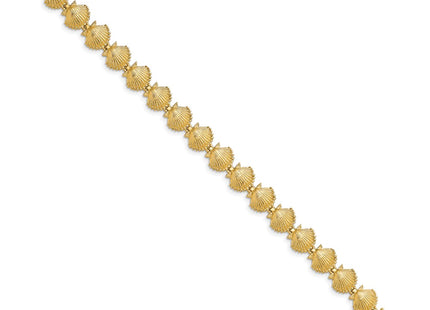 14k Yellow Gold Bracelets Style FB1635 - Classique Jewelry Inc.