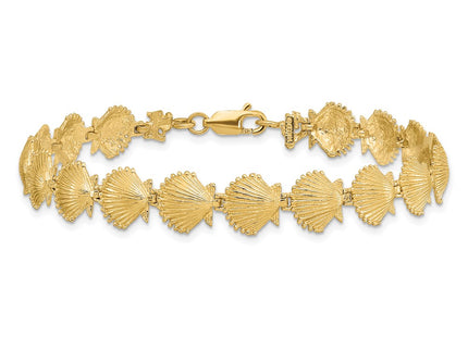 14k Yellow Gold Bracelets Style FB1635 - Classique Jewelry Inc.
