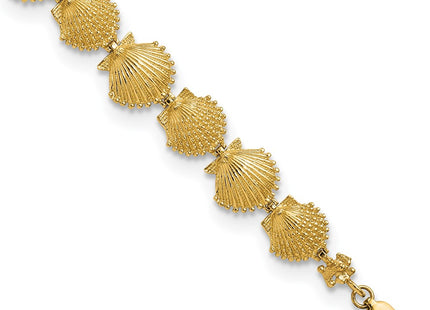 14k Yellow Gold Bracelets Style FB1636 - Classique Jewelry Inc.
