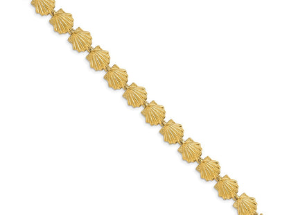 14k Yellow Gold Bracelets Style FB1678 - Classique Jewelry Inc.