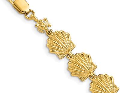 14k Yellow Gold Bracelets Style FB1678 - Classique Jewelry Inc.