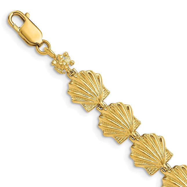 14k Yellow Gold Bracelets Style FB1678 - Classique Jewelry Inc.