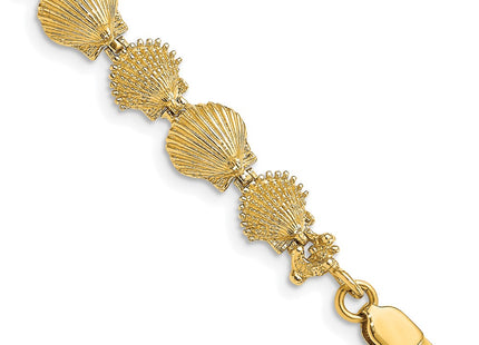 14k Yellow Gold Bracelets Style FB1699 - Classique Jewelry Inc.