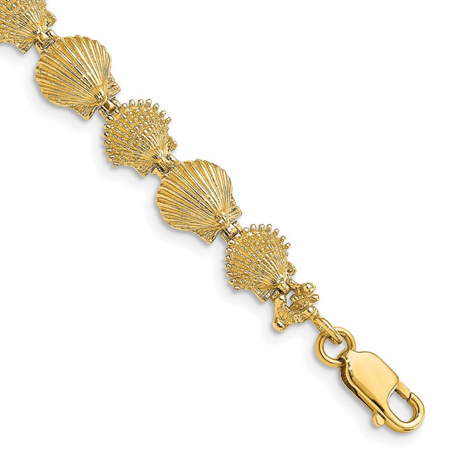 14k Yellow Gold Bracelets Style FB1699 - Classique Jewelry Inc.
