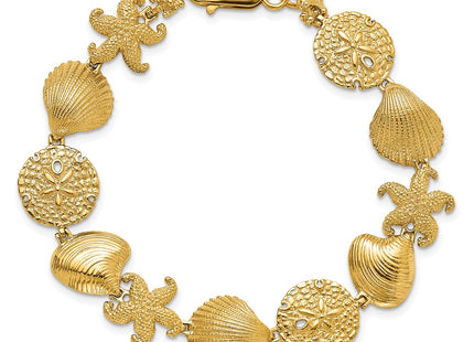 14k Yellow Gold Bracelets Style FB1703 - Classique Jewelry Inc.