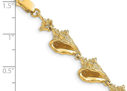 14k Yellow Gold Bracelets Style FB1705 - Classique Jewelry Inc.