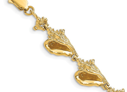 14k Yellow Gold Bracelets Style FB1705 - Classique Jewelry Inc.