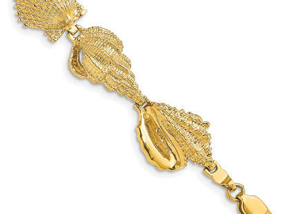 14k Yellow Gold Bracelets Style FB1709 - Classique Jewelry Inc.