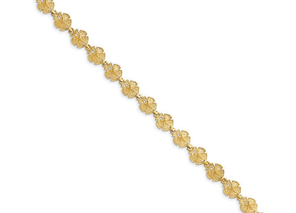 14k Yellow Gold Bracelets Style FB1714 - Classique Jewelry Inc.