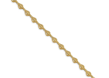 14k Yellow Gold Bracelets Style FB1718 - Classique Jewelry Inc.