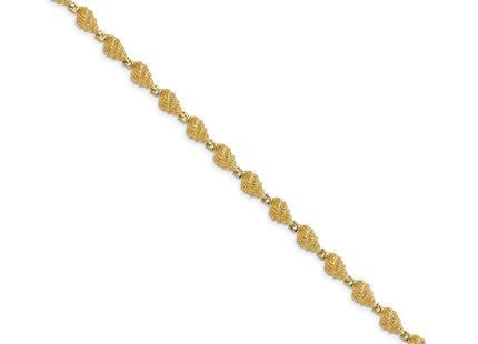 14k Yellow Gold Bracelets Style FB1719 - Classique Jewelry Inc.