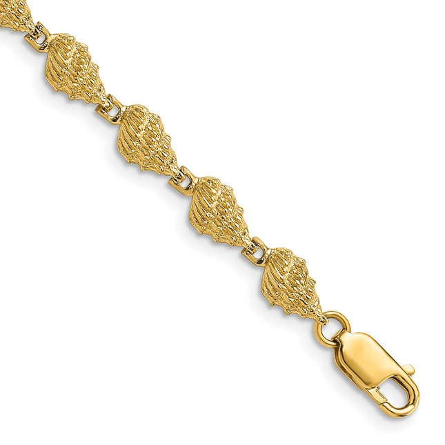 14k Yellow Gold Bracelets Style FB1719 - Classique Jewelry Inc.