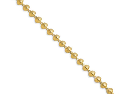 14k Yellow Gold Bracelets Style FB1720 - Classique Jewelry Inc.