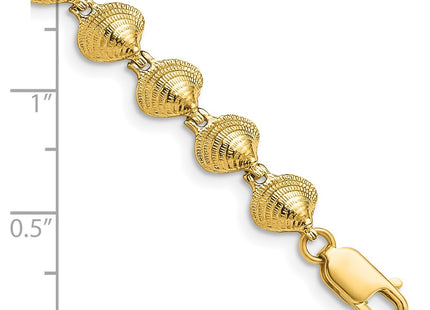 14k Yellow Gold Bracelets Style FB1720 - Classique Jewelry Inc.