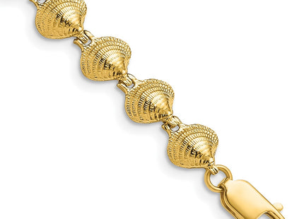 14k Yellow Gold Bracelets Style FB1720 - Classique Jewelry Inc.