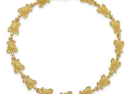 14k Yellow Gold Bracelets Style FB1722 - Classique Jewelry Inc.
