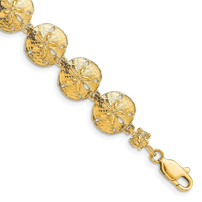 14k Yellow Gold Bracelets Style FB1730 - Classique Jewelry Inc.