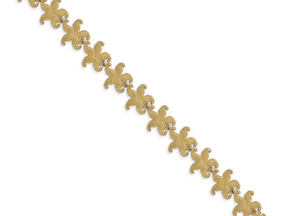 14k Yellow Gold Bracelets Style FB1735 - Classique Jewelry Inc.