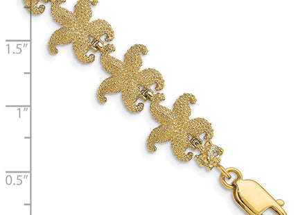 14k Yellow Gold Bracelets Style FB1735 - Classique Jewelry Inc.