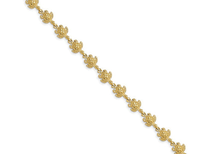14k Yellow Gold Bracelets Style FB1738 - Classique Jewelry Inc.