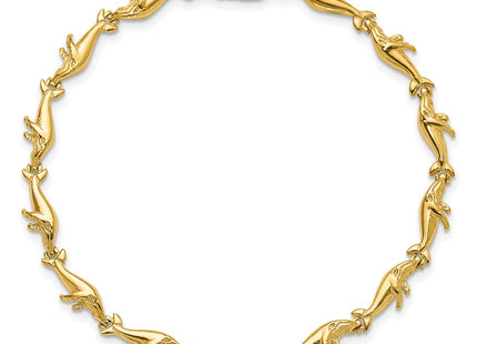 14k Yellow Gold Bracelets Style FB1739 - Classique Jewelry Inc.