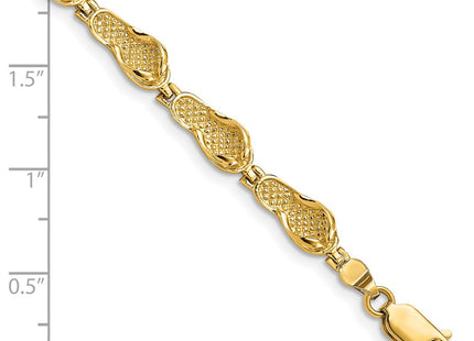14k Yellow Gold Bracelets Style FB1743 - Classique Jewelry Inc.
